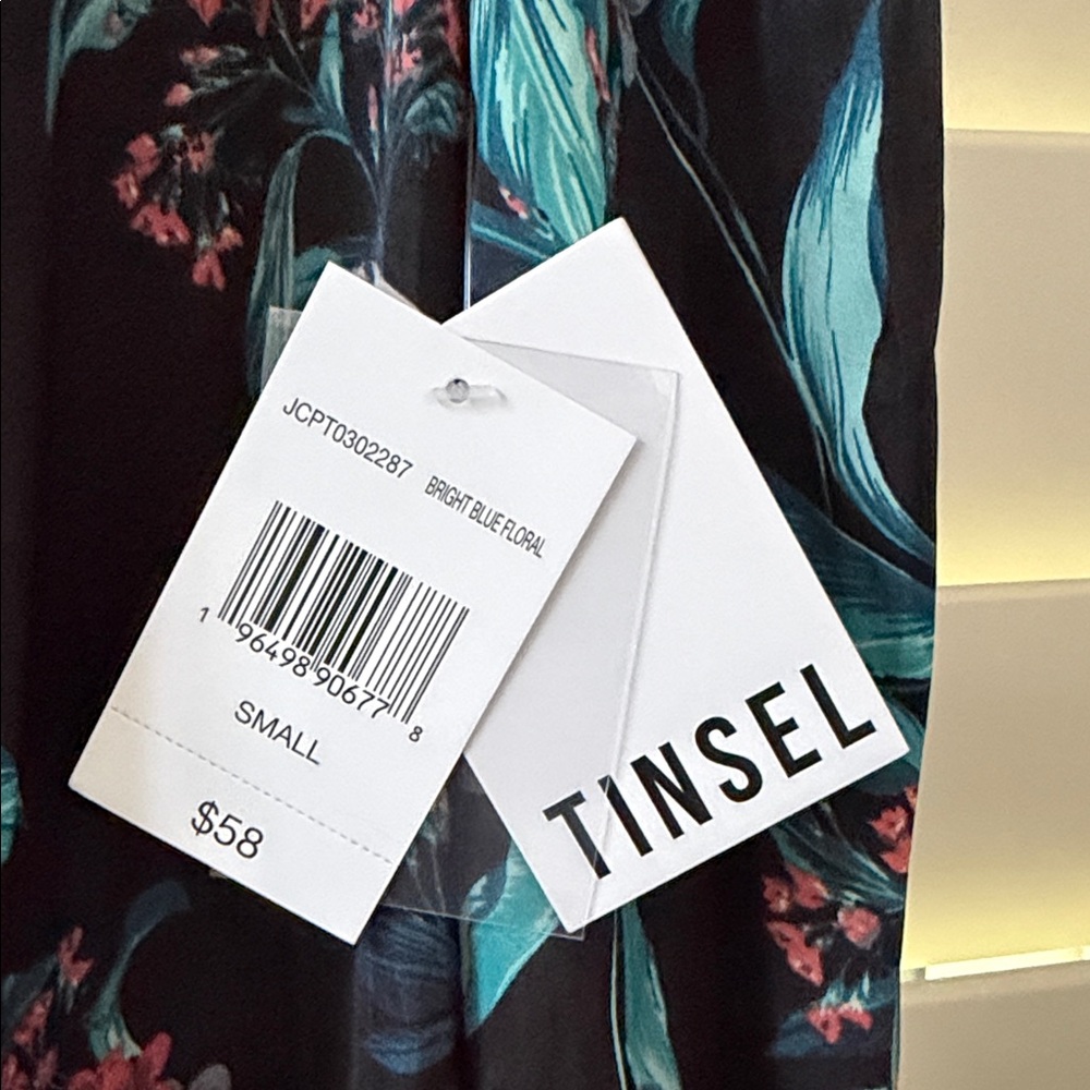 Tinsel Black Floral Blouse - Picture 3 of 5